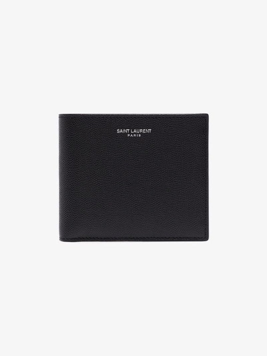 Black East West Leather Wallet