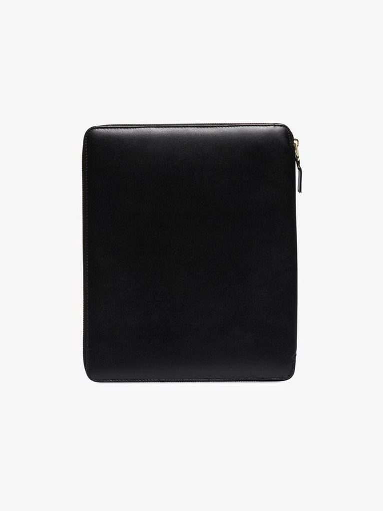 Black Classic Leather Pouch