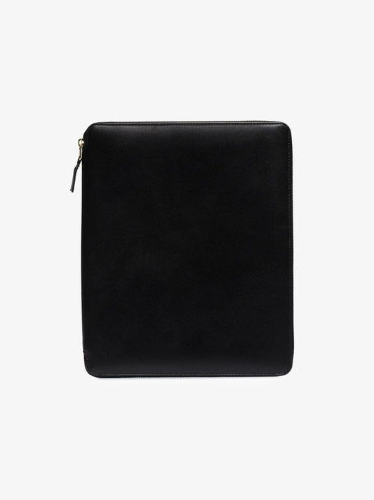 Black Classic Leather Pouch