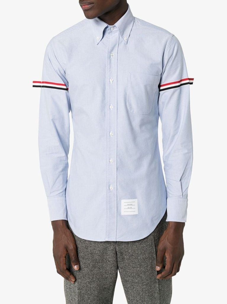 Tricolour Armband Cotton Shirt