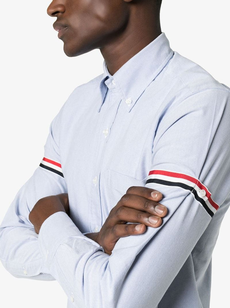 Tricolour Armband Cotton Shirt