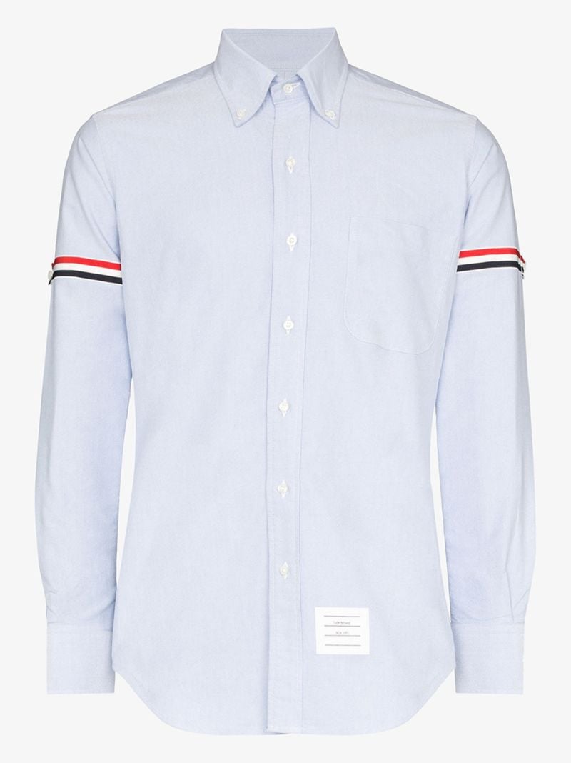 Tricolour Armband Cotton Shirt