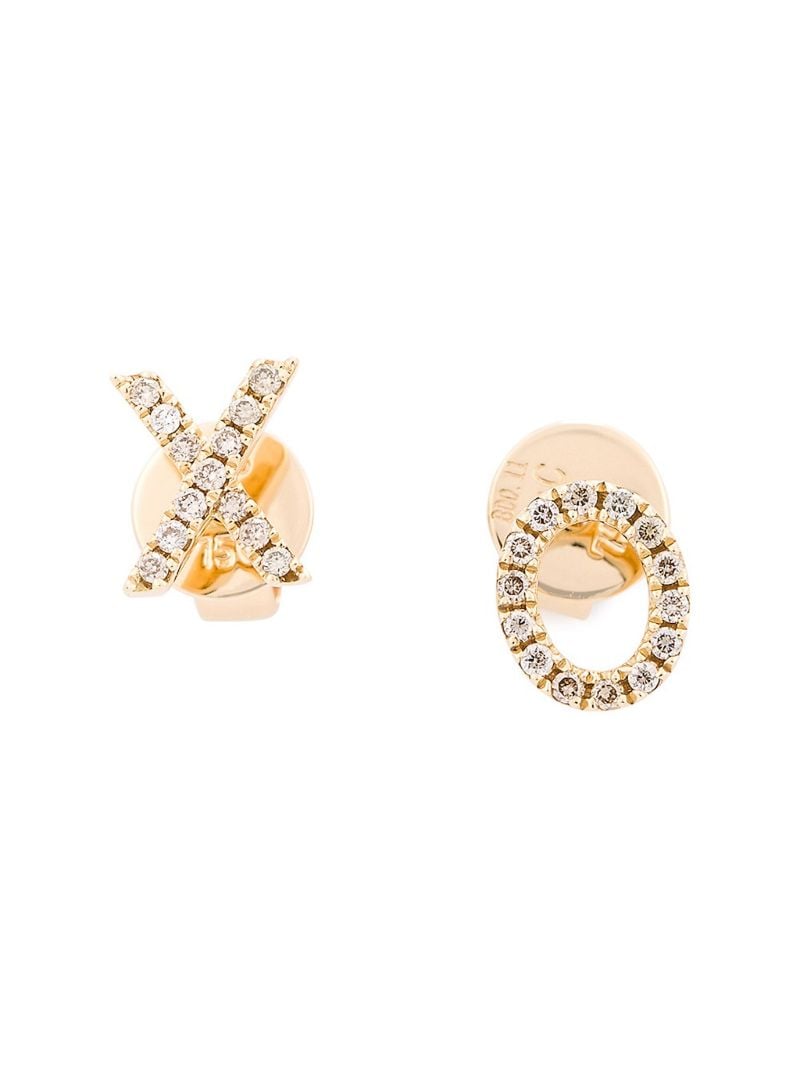 Xo Diamond Earrings