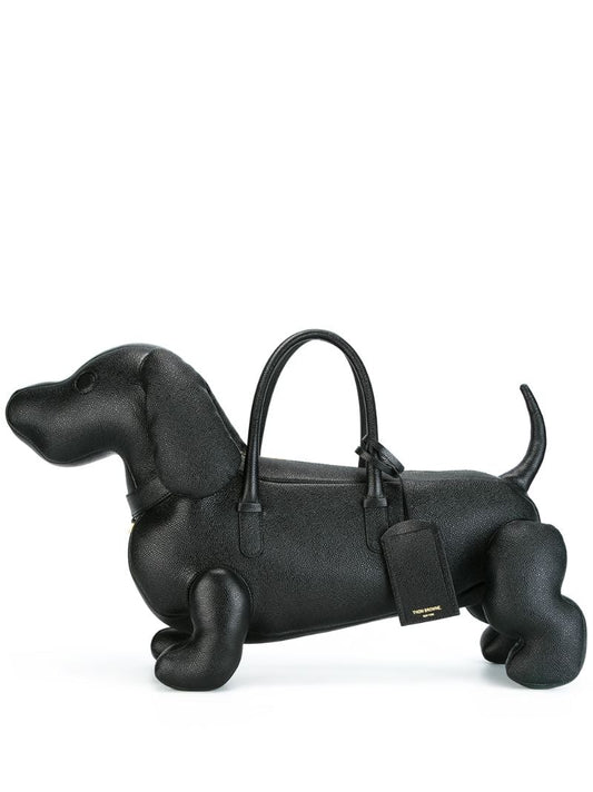 Black Hector Leather Tote Bag