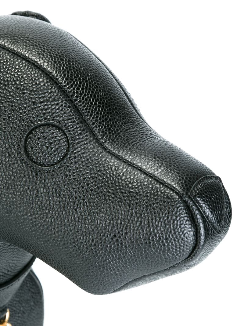Black Hector Leather Tote Bag