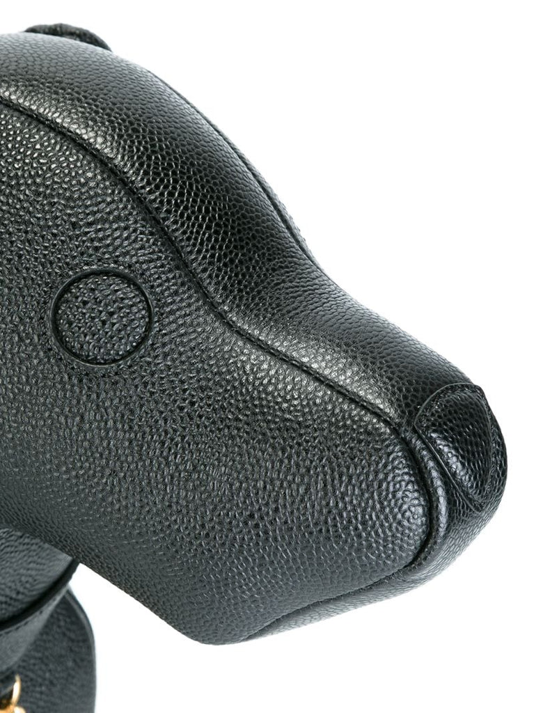 Black Hector Leather Tote Bag