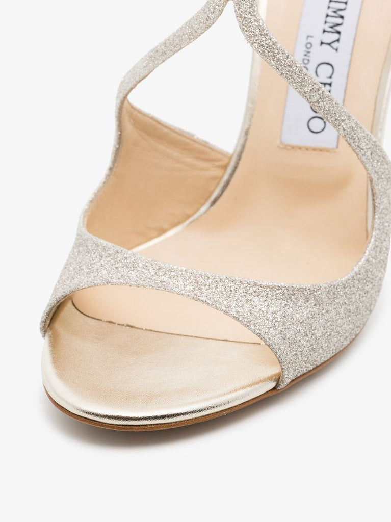 Platinum Ice Lang 100 Leather Sandals