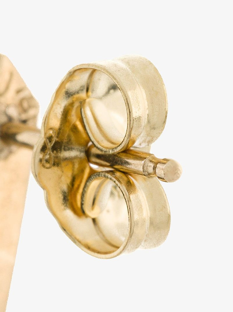 18k Yellow Gold Kite Diamond Stud Earrings