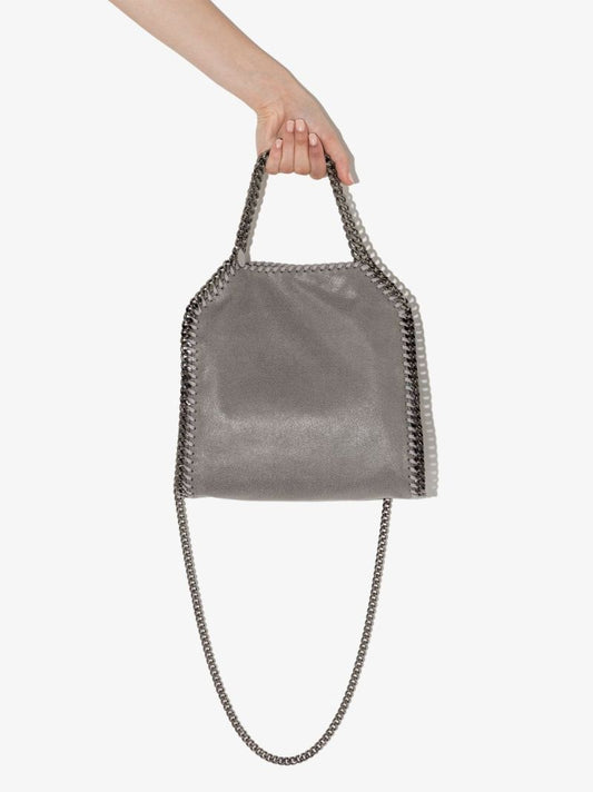 Grey Falabella Mini Tote Bag