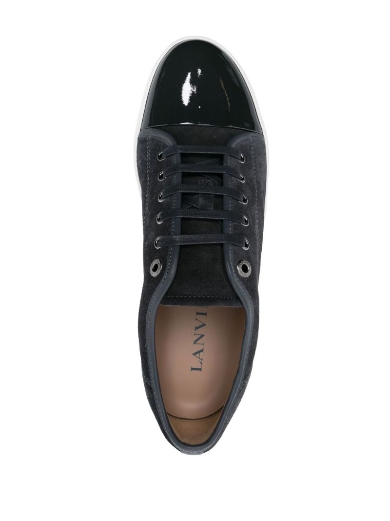 Grey Dbb1 Low-top Suede Sneakers