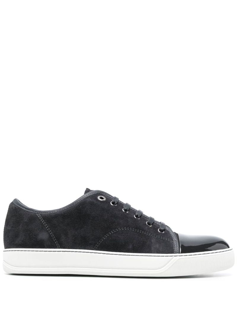 Grey Dbb1 Low-top Suede Sneakers