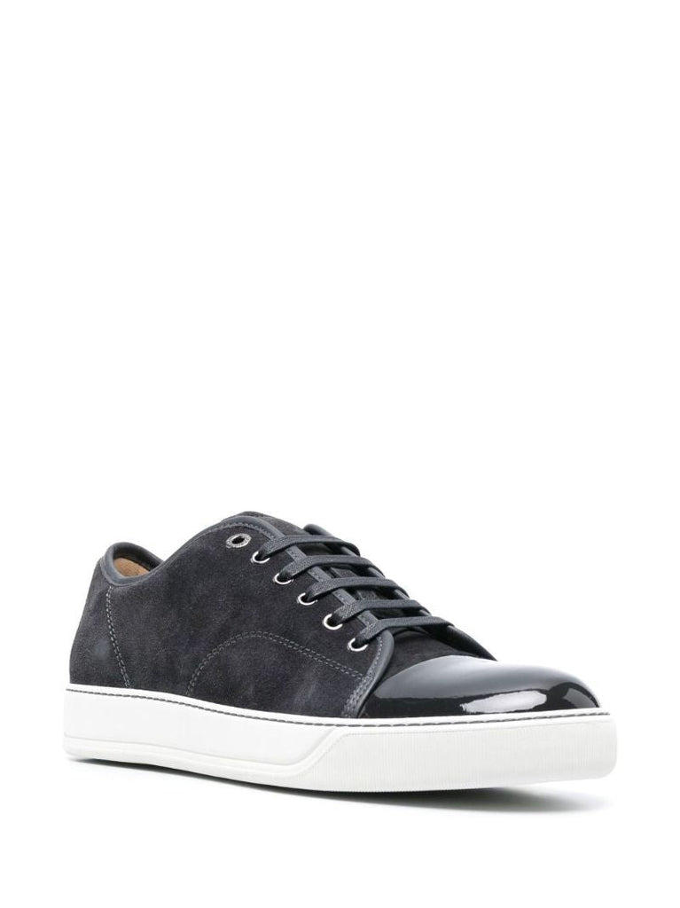 Grey Dbb1 Low-top Suede Sneakers