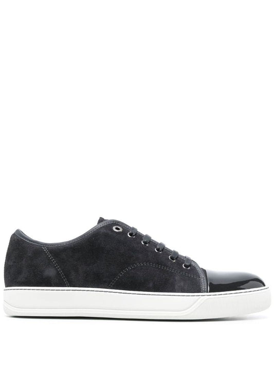 Grey Dbb1 Low-top Suede Sneakers