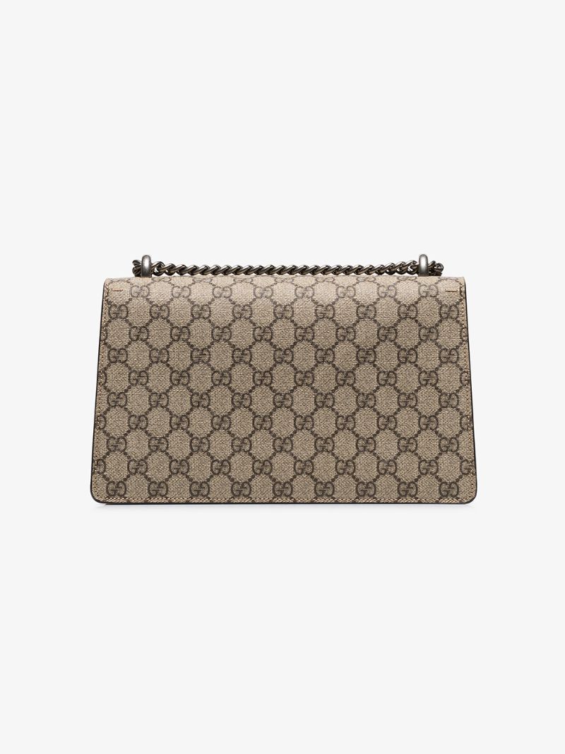 Beige Dionysus Gg Supreme Shoulder Bag