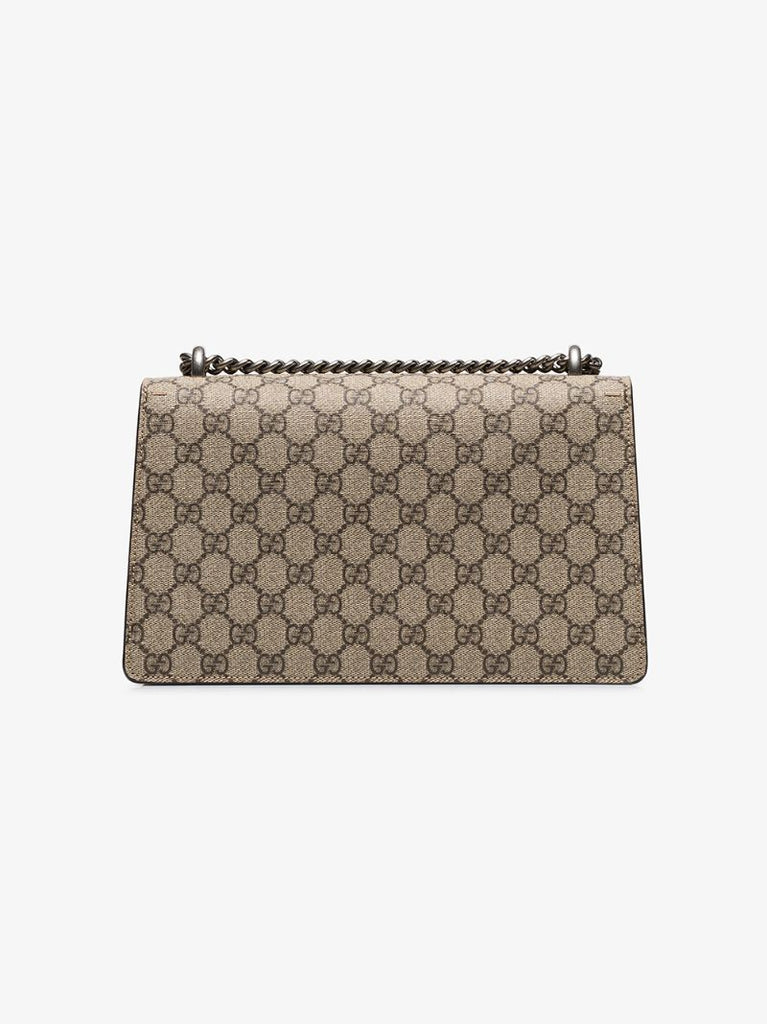 Beige Dionysus Gg Supreme Shoulder Bag