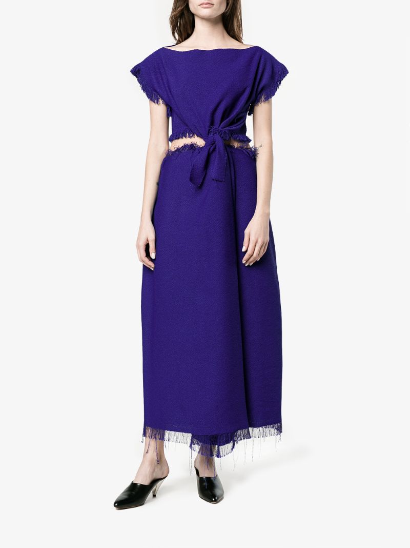 Cutout Waist Short Sleeve Dress