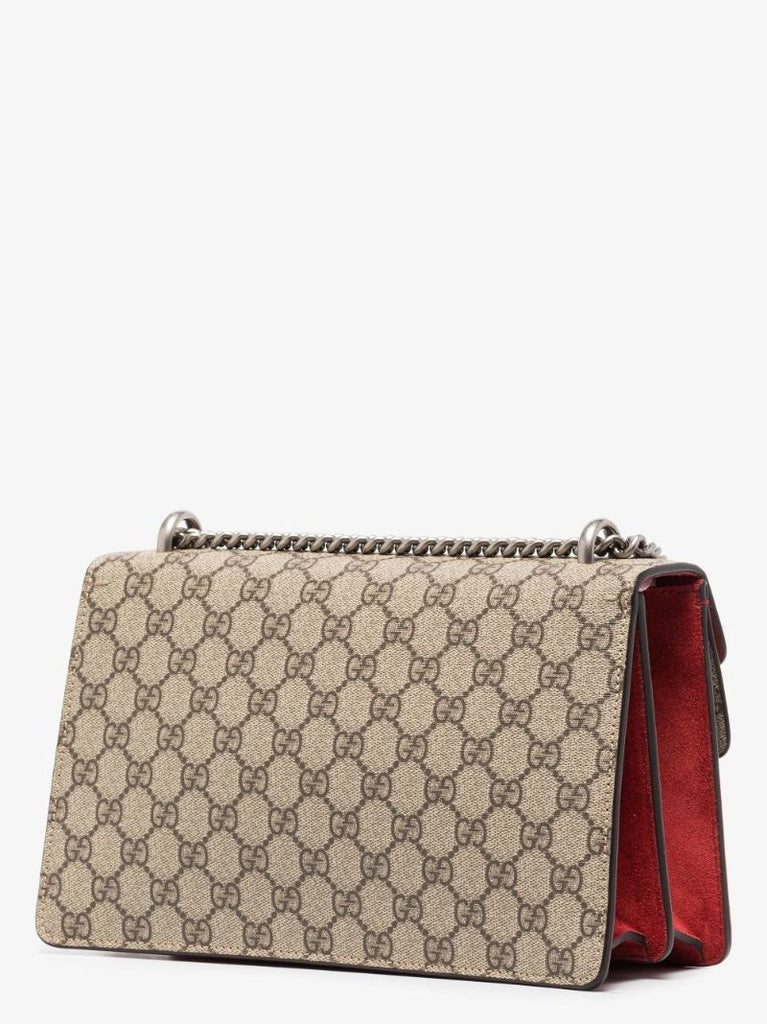Brown and Red Dionysus Gg Supreme Small Shoulder Bag