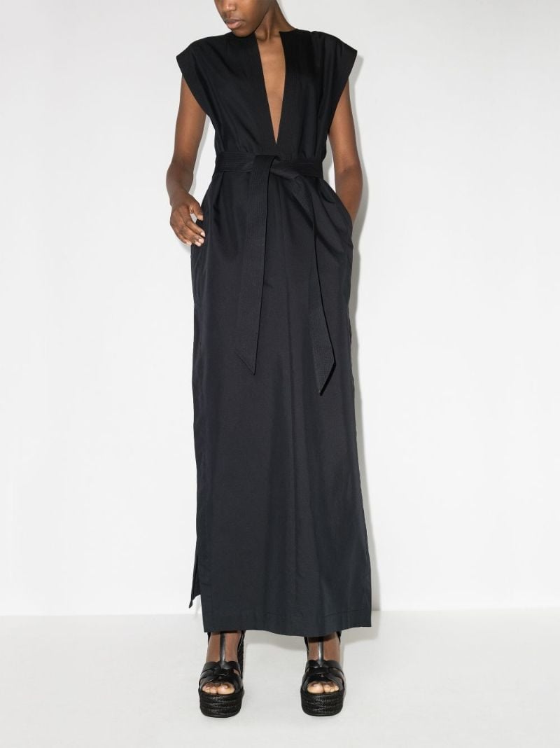 Black Tribute 95 Espadrille Wedge Sandals