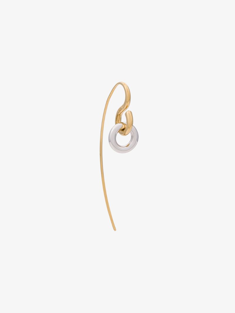 Gold-plated Swing Earring