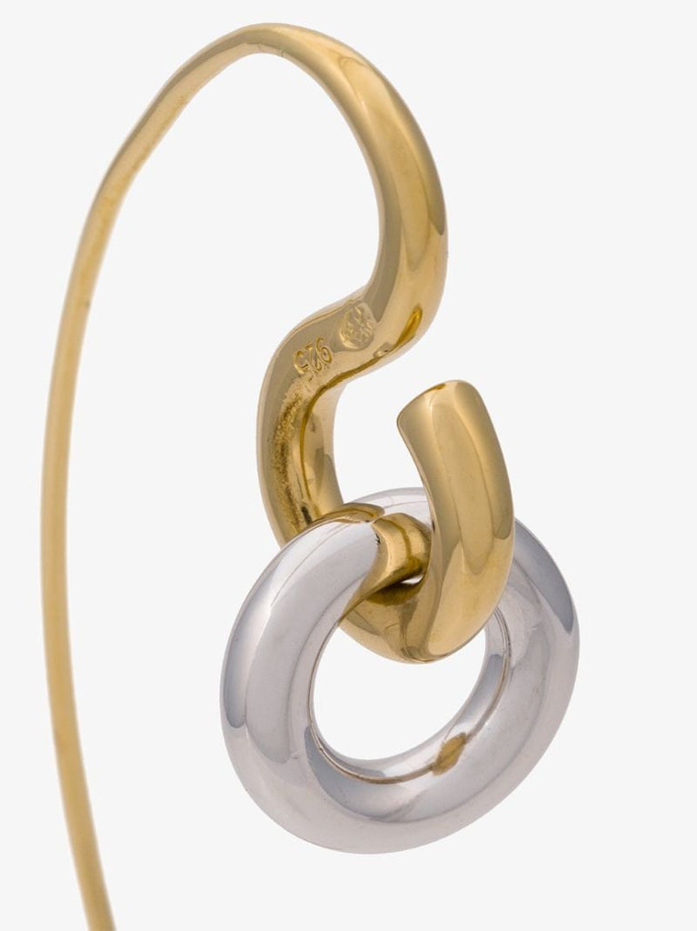 Gold-plated Swing Earring