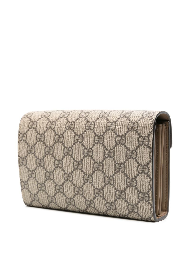Brown Dionysus Gg Supreme Wallet on Chain