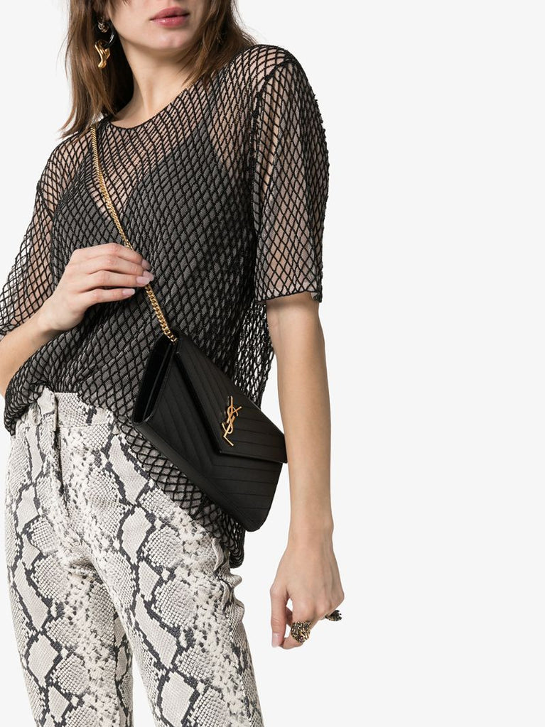 Monogram Chain Wallet