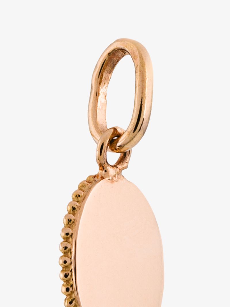 18k Yellow Gold Flamingo Pendant