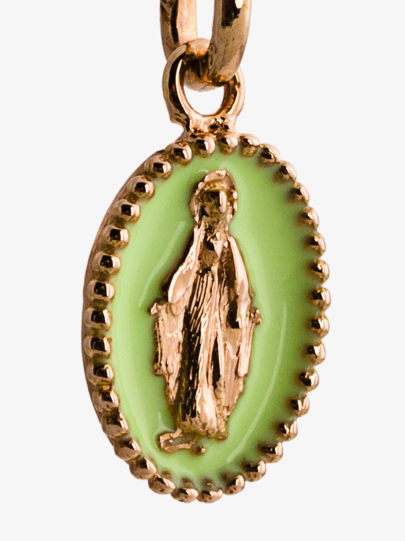 18k Yellow Gold Madone Pendant