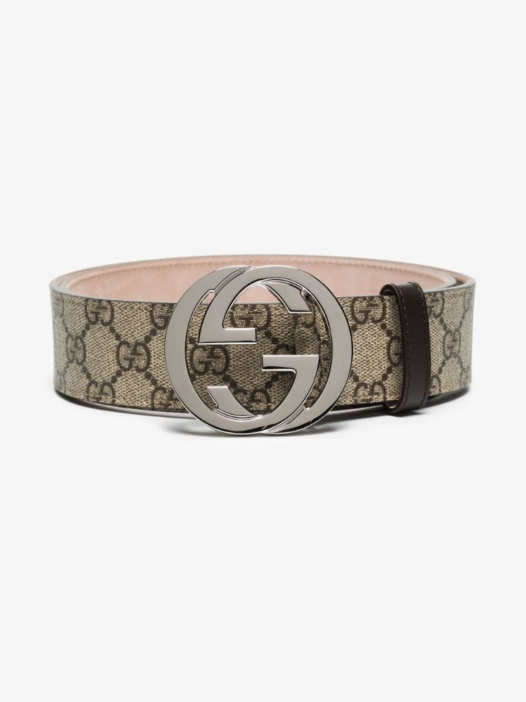 Neutral Gg Supreme Canvas Belt