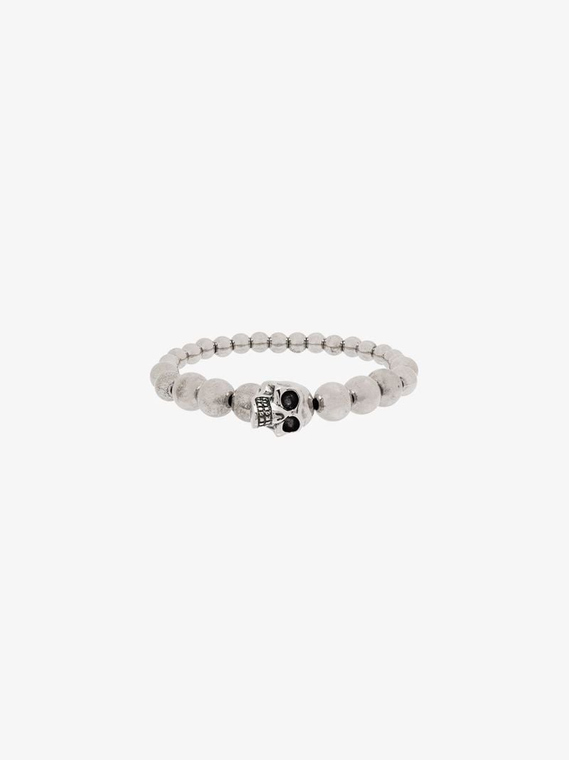 Beaded Skull Bracelet