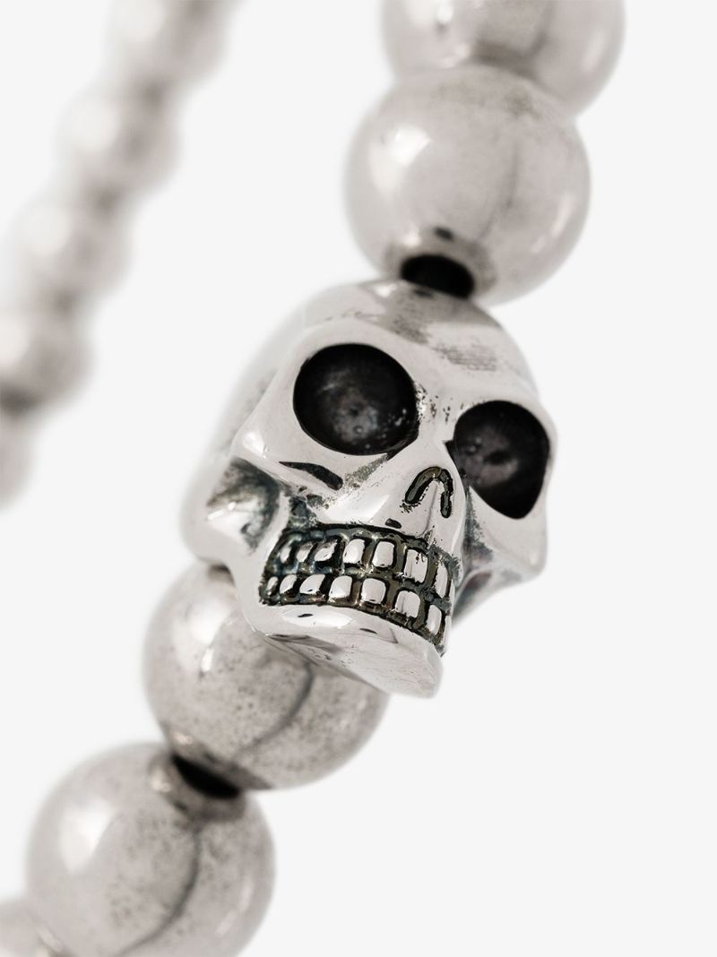 Beaded Skull Bracelet