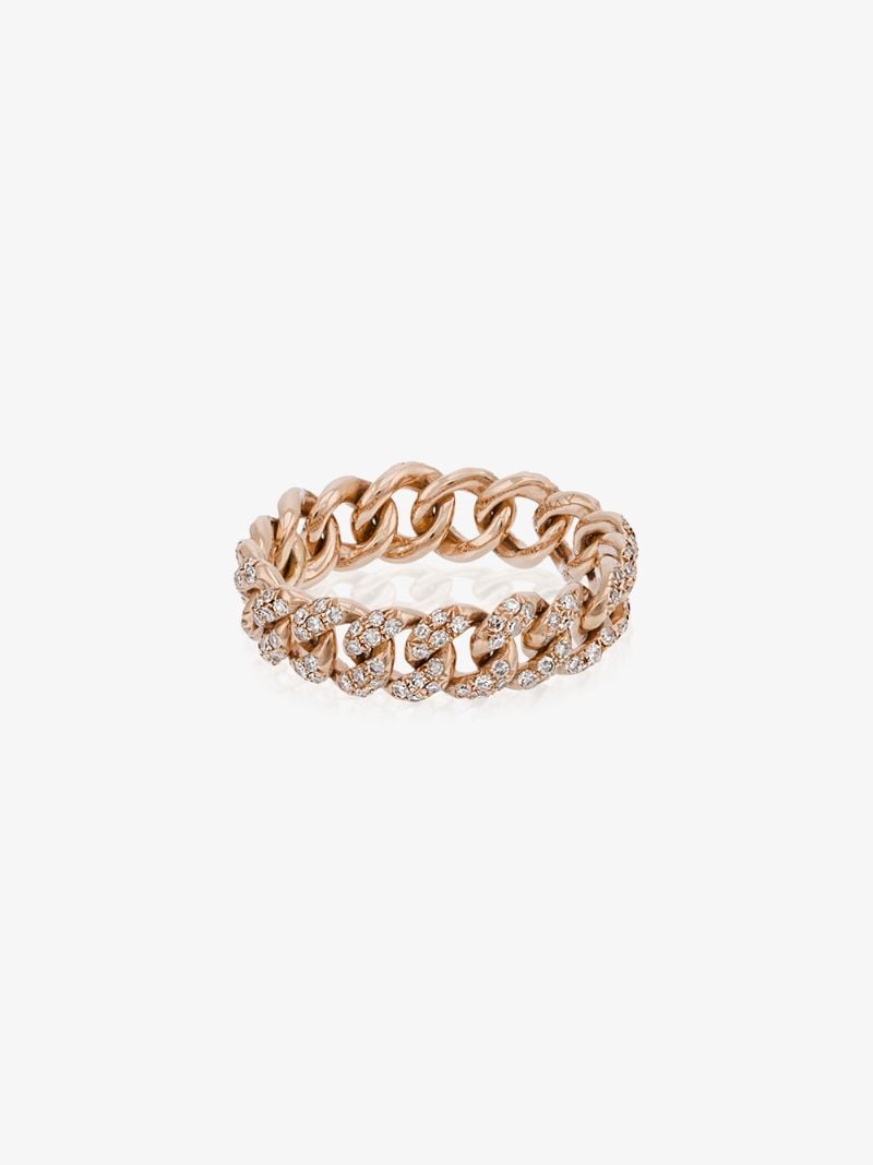 Essential Diamond Link Ring