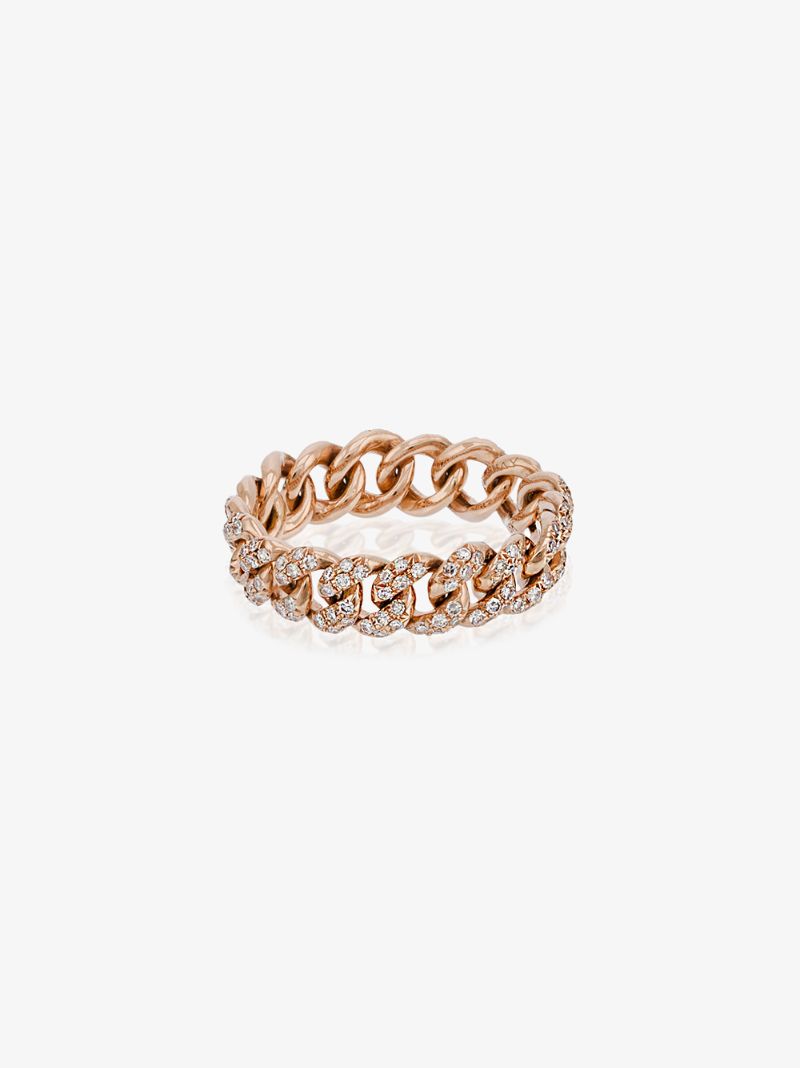 Essential Diamond Link Ring