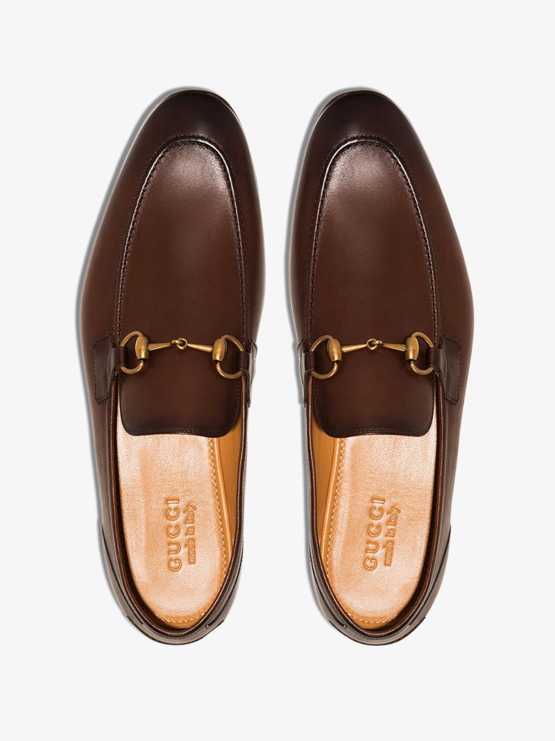Brown Jordaan Leather Loafers