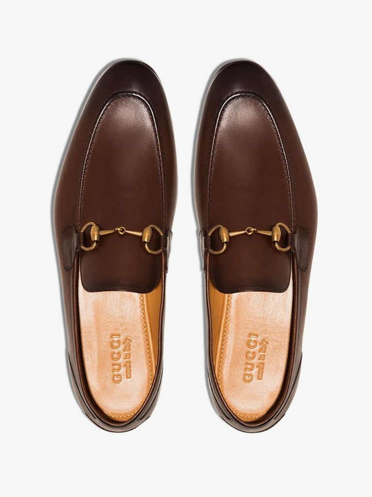 Brown Jordaan Leather Loafers