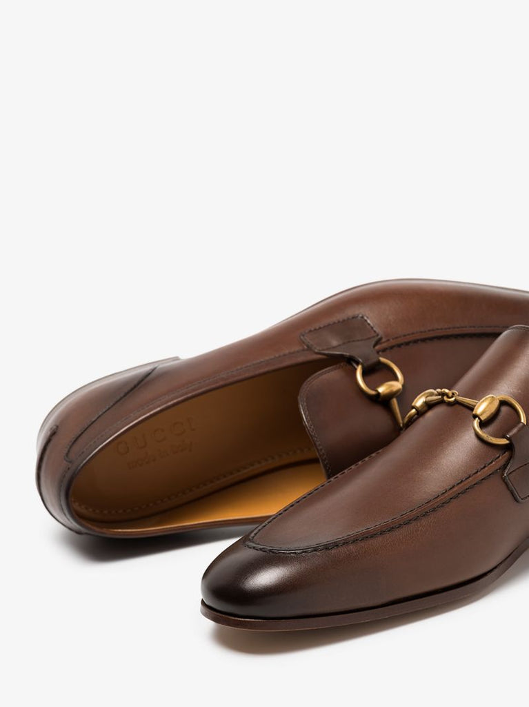 Brown Jordaan Leather Loafers