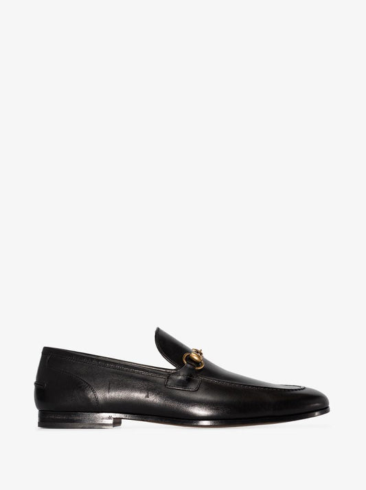 Black Jordaan Leather Loafers