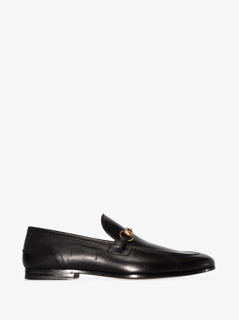 Black Jordaan Leather Loafers