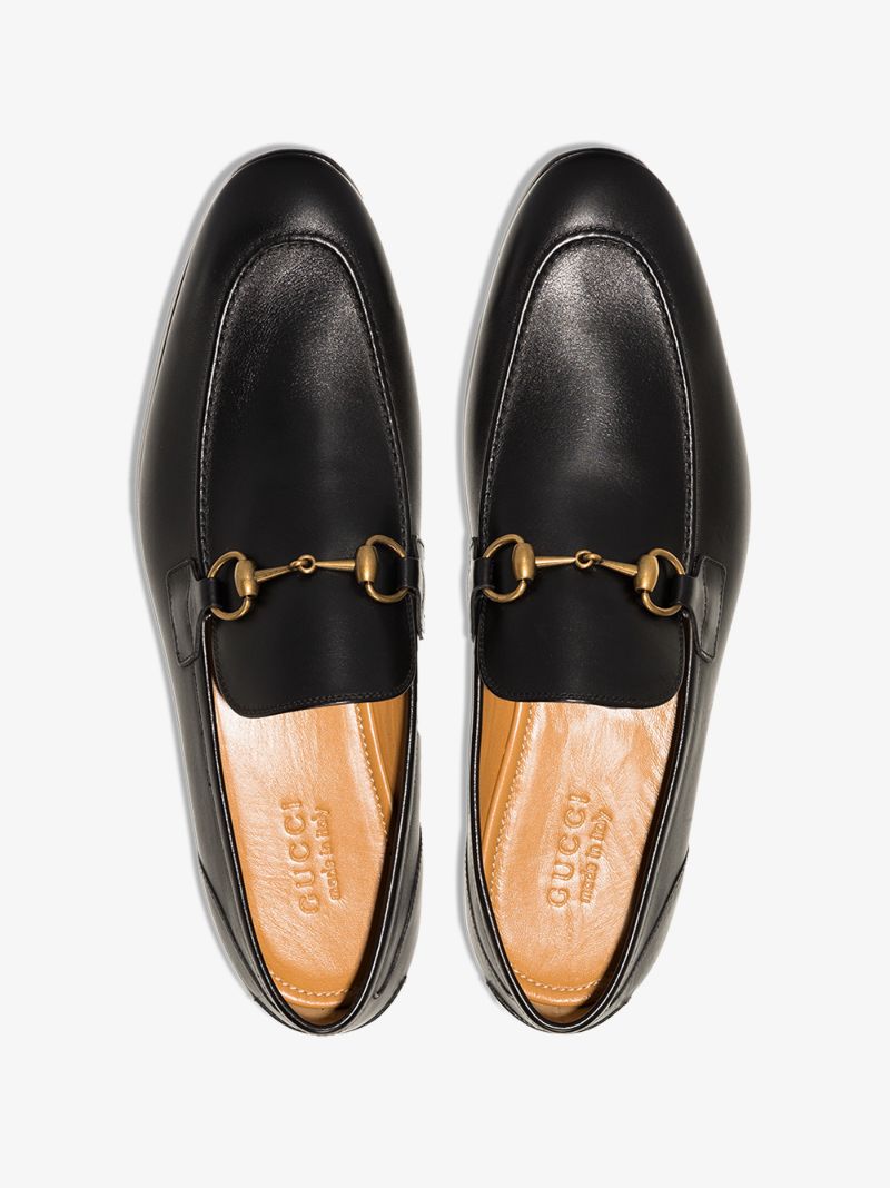 Black Jordaan Leather Loafers