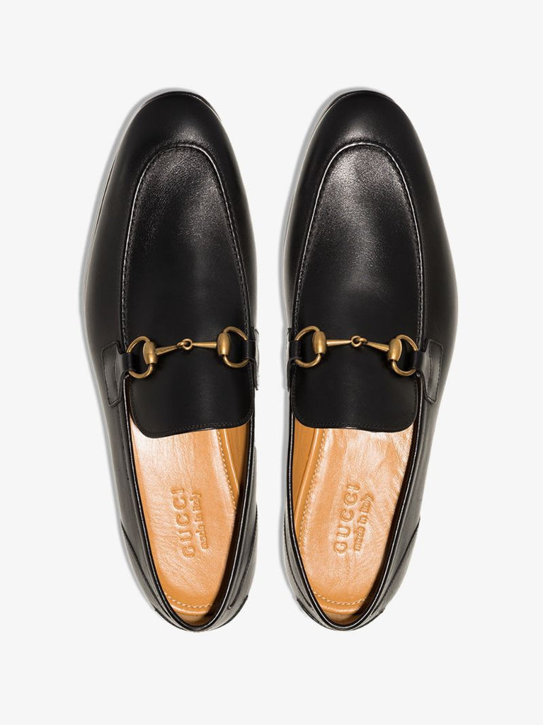 Black Jordaan Leather Loafers