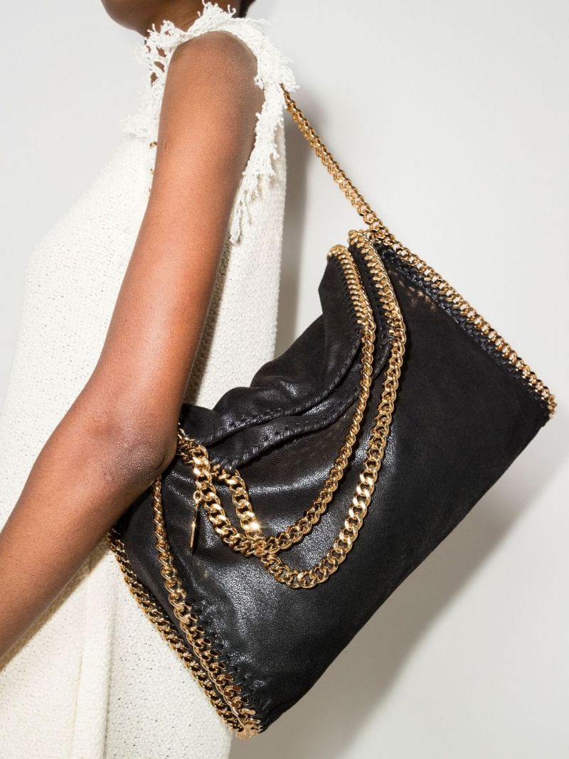 Black Falabella Shoulder Bag