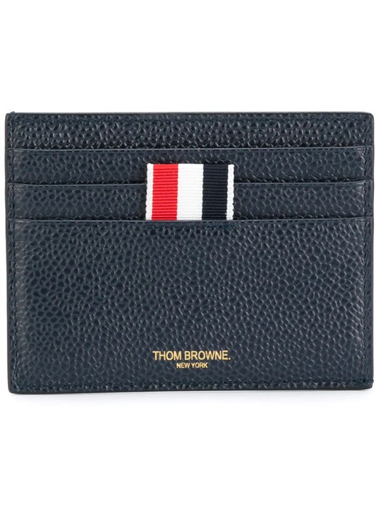 Card Holder with Note Compartment in Pebble Grain