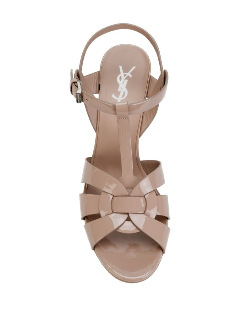 Neutral Tribute 75 Platform Leather Sandals