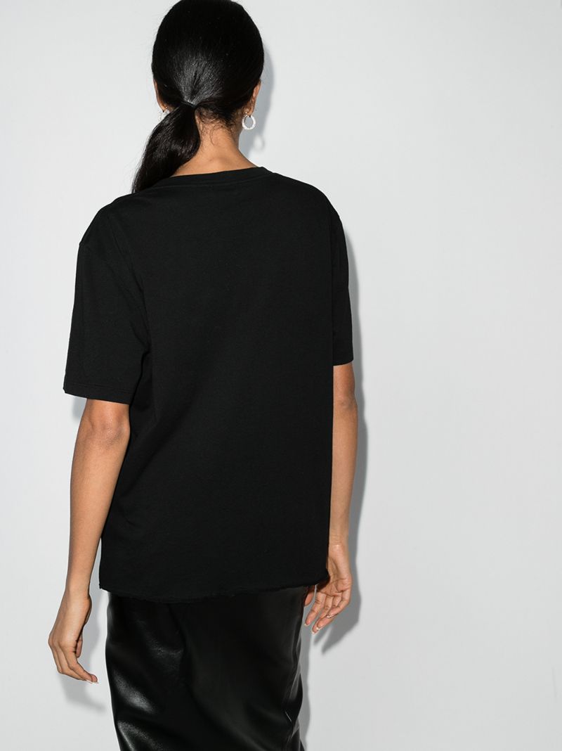 Black Signature Logo Print T-shirt