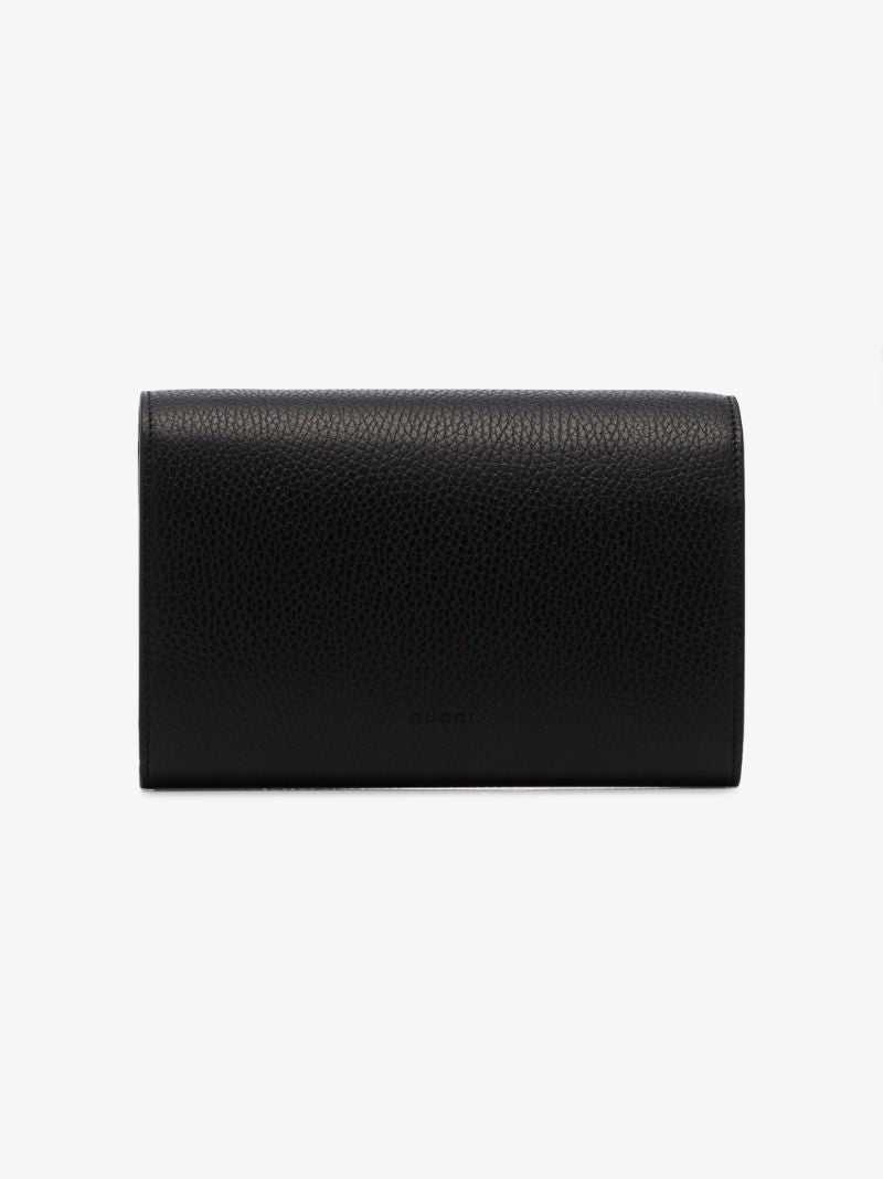 Black Dionysus Mini Chain Leather Bag