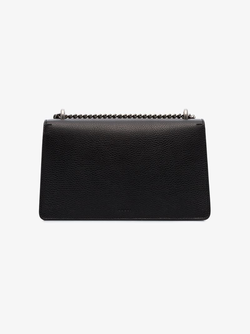 Black Dionysus Small Leather Shoulder Bag