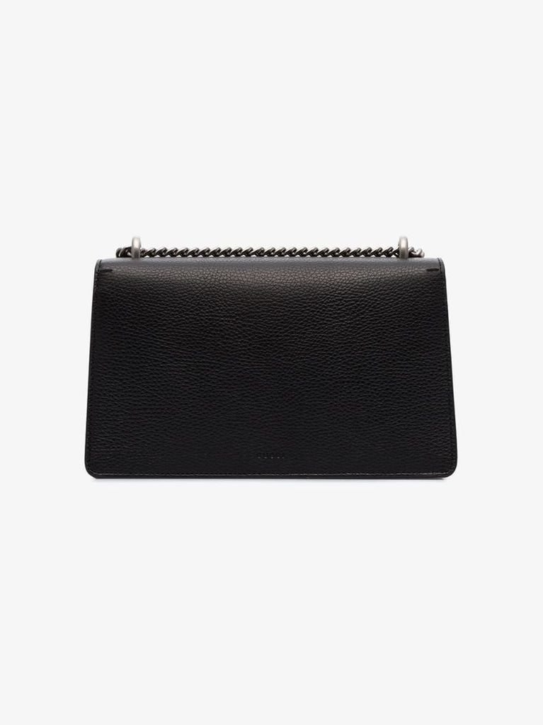 Black Dionysus Small Leather Shoulder Bag
