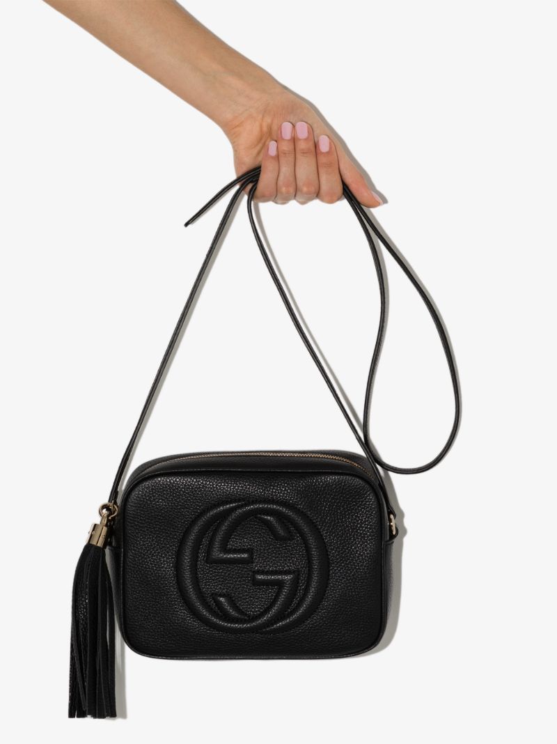 Black Soho Disco Leather Camera Bag