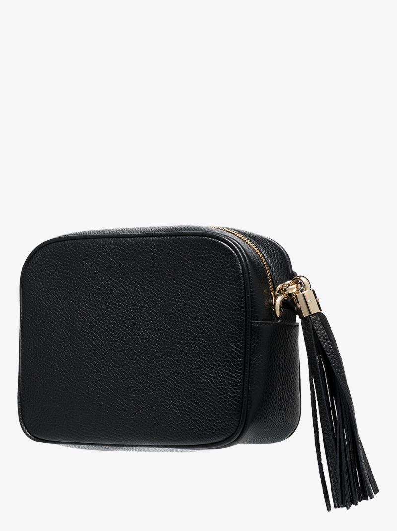 Black Soho Disco Leather Camera Bag