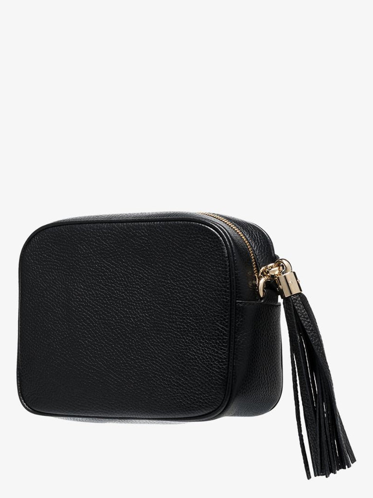 Black Soho Disco Leather Camera Bag